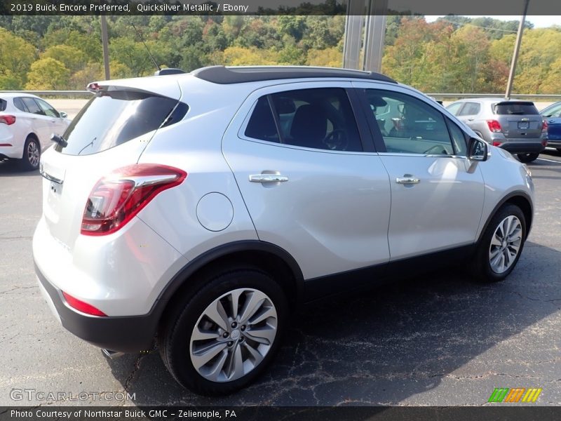 Quicksilver Metallic / Ebony 2019 Buick Encore Preferred