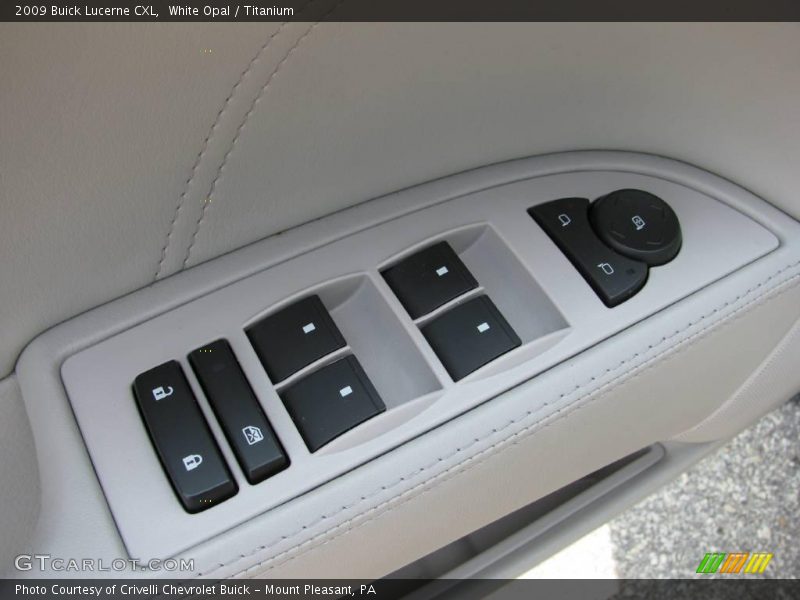White Opal / Titanium 2009 Buick Lucerne CXL