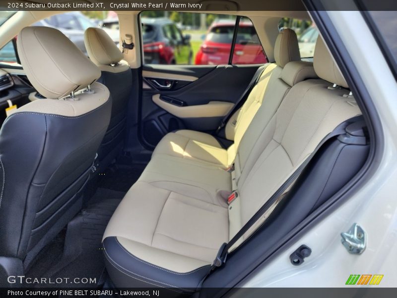 Rear Seat of 2024 Outback Limited XT