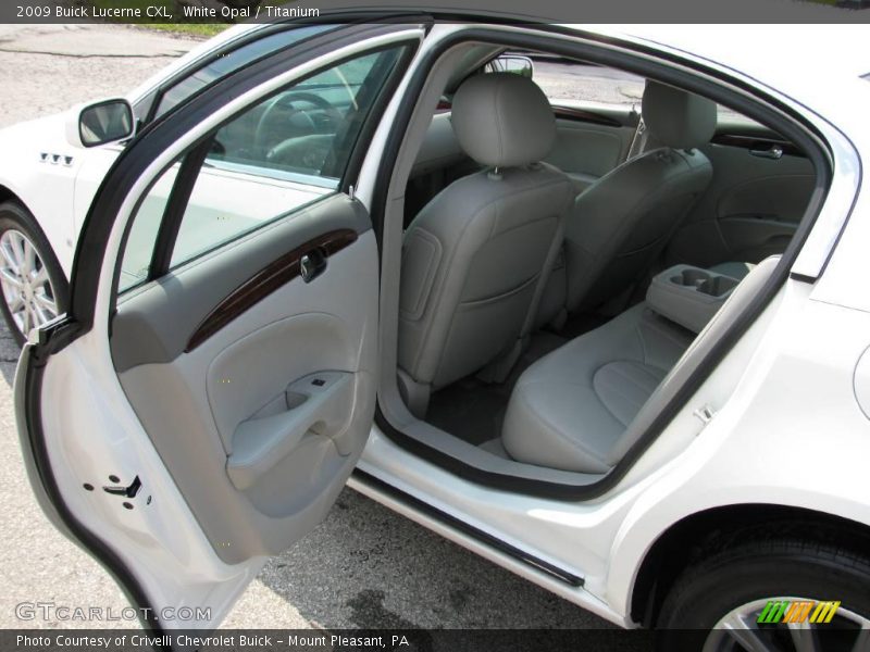 White Opal / Titanium 2009 Buick Lucerne CXL