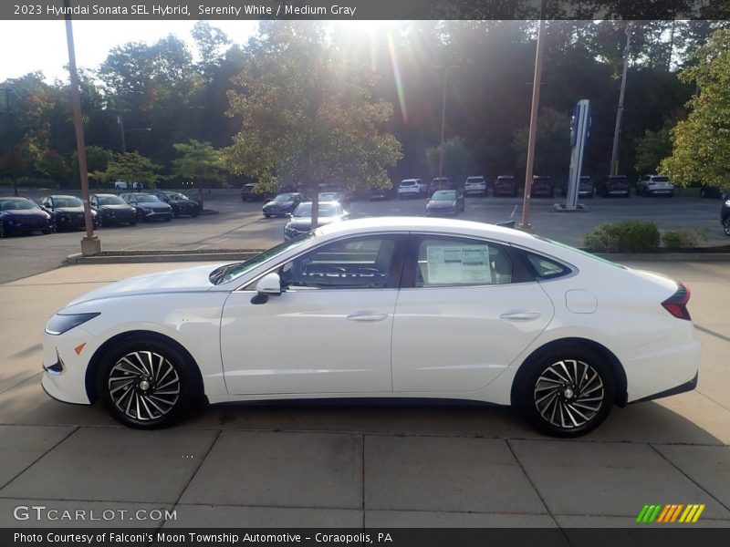  2023 Sonata SEL Hybrid Serenity White