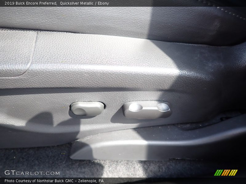 Quicksilver Metallic / Ebony 2019 Buick Encore Preferred
