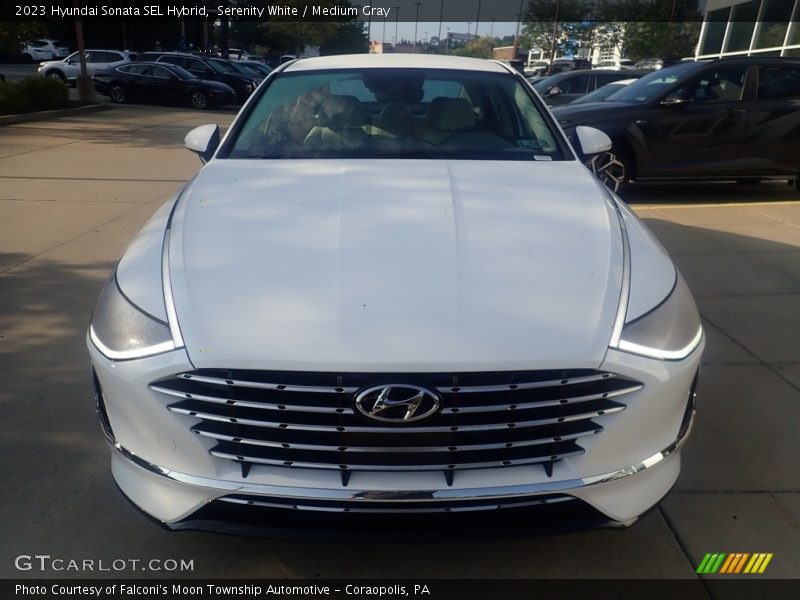  2023 Sonata SEL Hybrid Serenity White