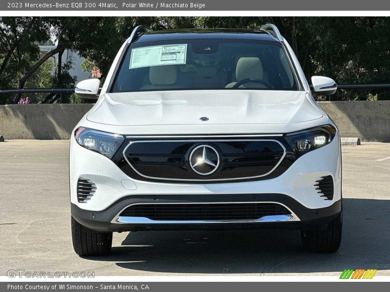 Polar White / Macchiato Beige 2023 Mercedes-Benz EQB 300 4Matic