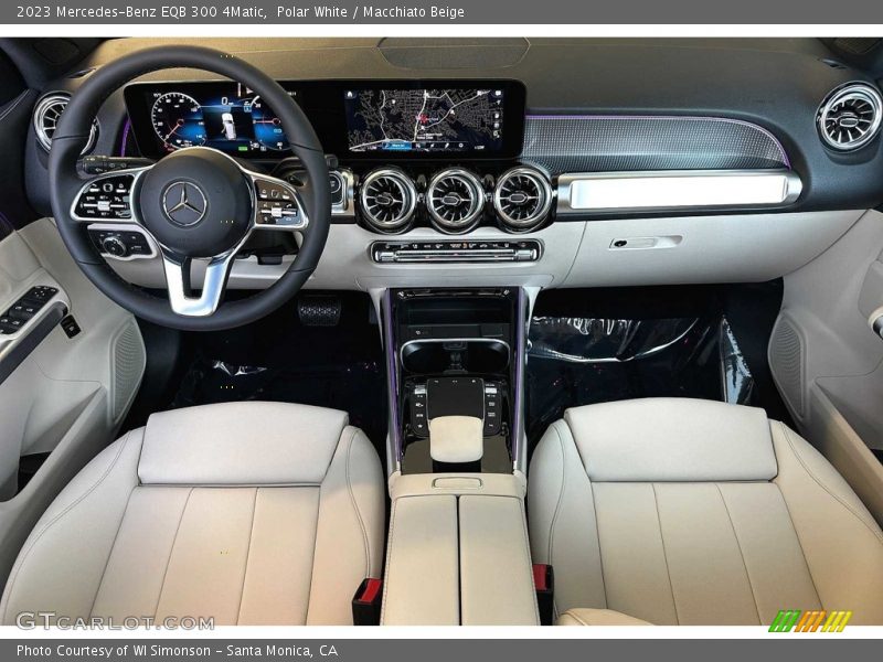 Front Seat of 2023 EQB 300 4Matic