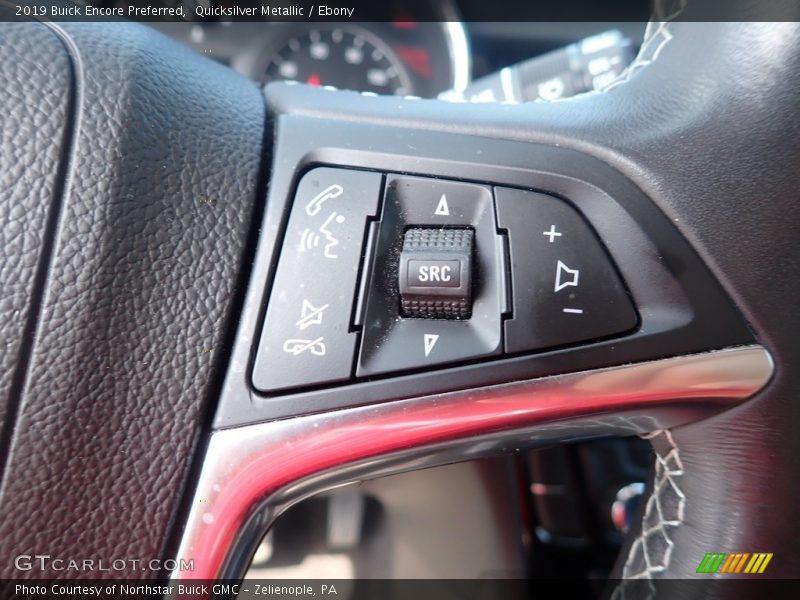 Quicksilver Metallic / Ebony 2019 Buick Encore Preferred