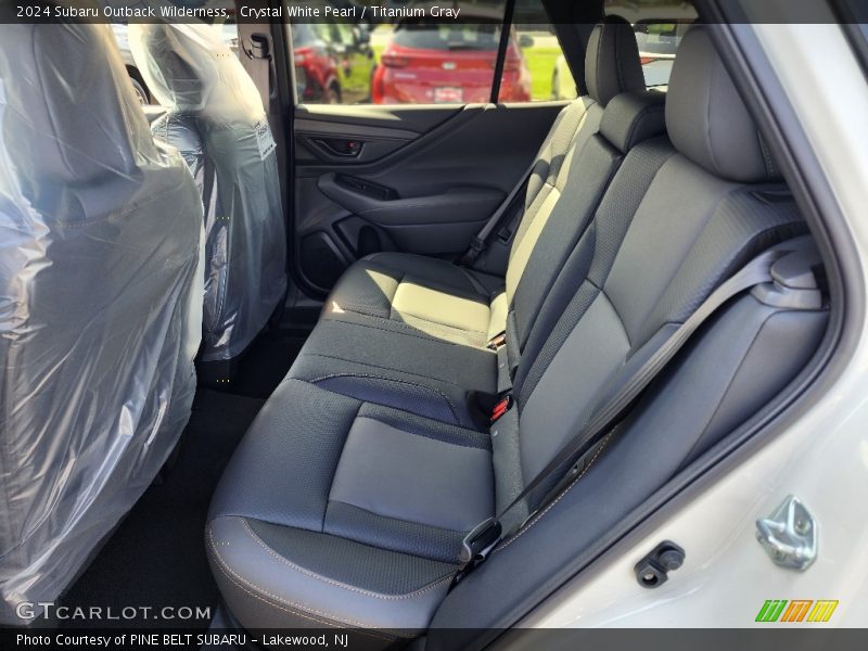 Rear Seat of 2024 Outback Wilderness
