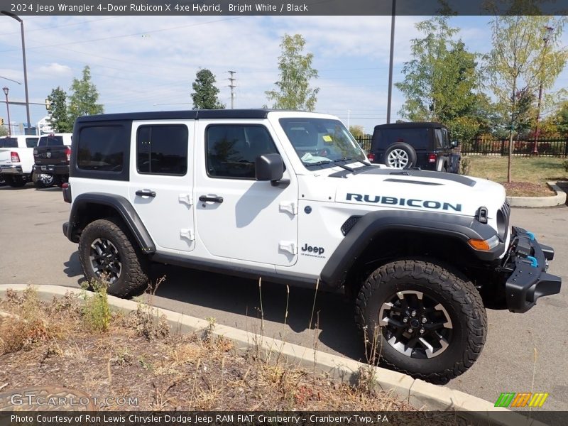 Bright White / Black 2024 Jeep Wrangler 4-Door Rubicon X 4xe Hybrid
