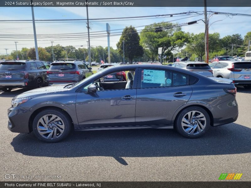 Magnetite Gray Metallic / Sport Black/Gray 2024 Subaru Legacy Sport