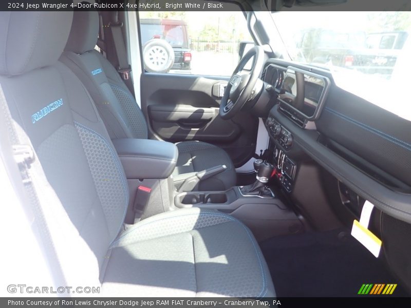Bright White / Black 2024 Jeep Wrangler 4-Door Rubicon X 4xe Hybrid