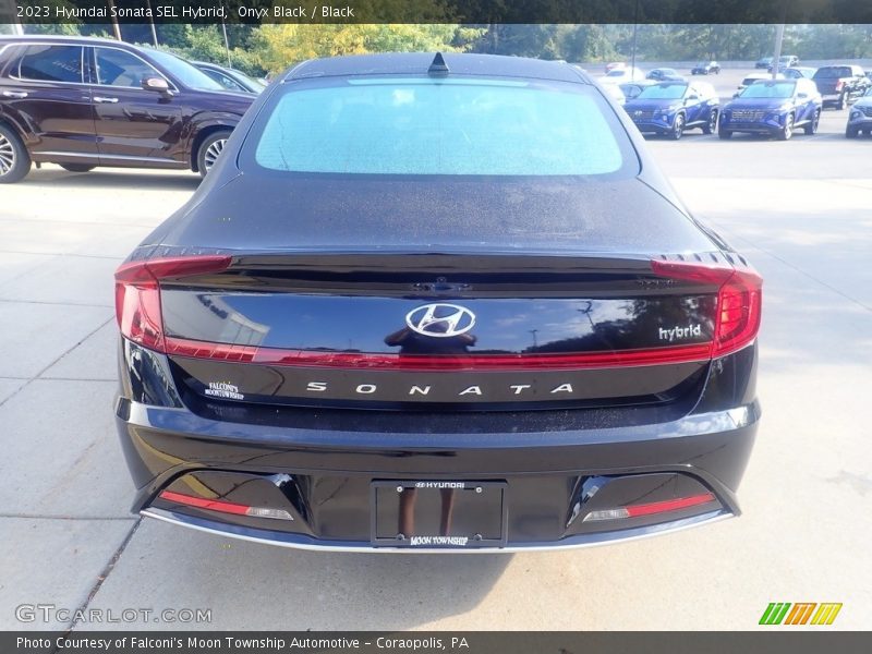 Onyx Black / Black 2023 Hyundai Sonata SEL Hybrid