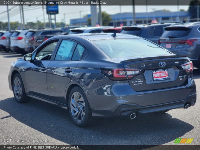 Magnetite Gray Metallic / Sport Black/Gray 2024 Subaru Legacy Sport
