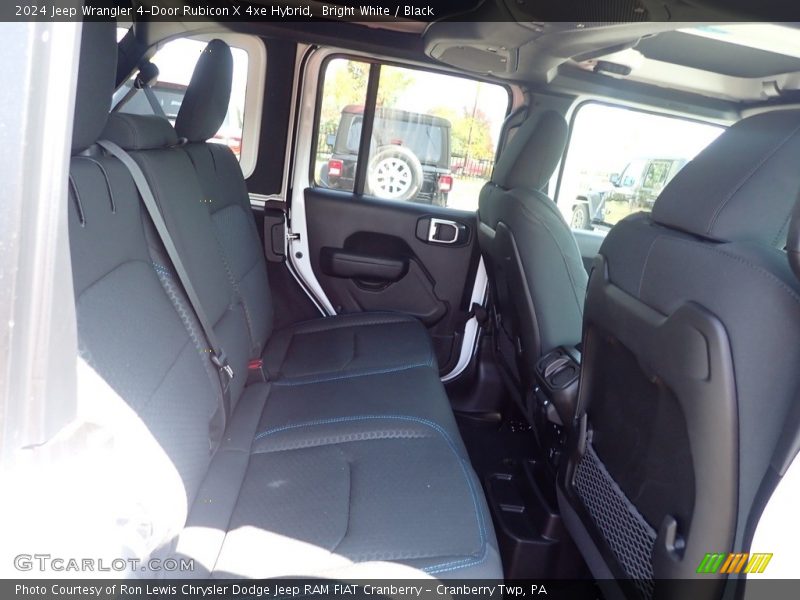 Bright White / Black 2024 Jeep Wrangler 4-Door Rubicon X 4xe Hybrid