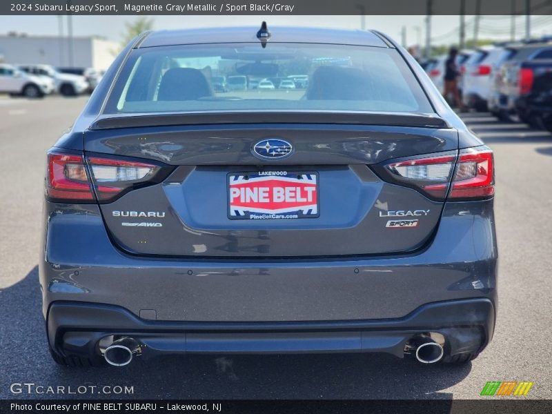 Magnetite Gray Metallic / Sport Black/Gray 2024 Subaru Legacy Sport