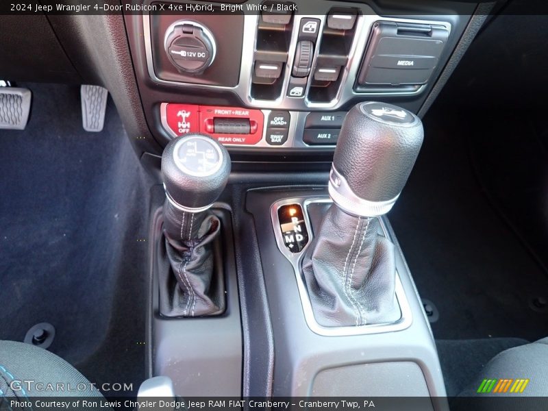 Bright White / Black 2024 Jeep Wrangler 4-Door Rubicon X 4xe Hybrid