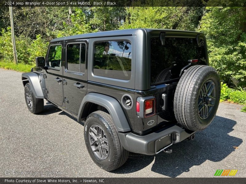  2024 Wrangler 4-Door Sport S 4xe Hybrid Black