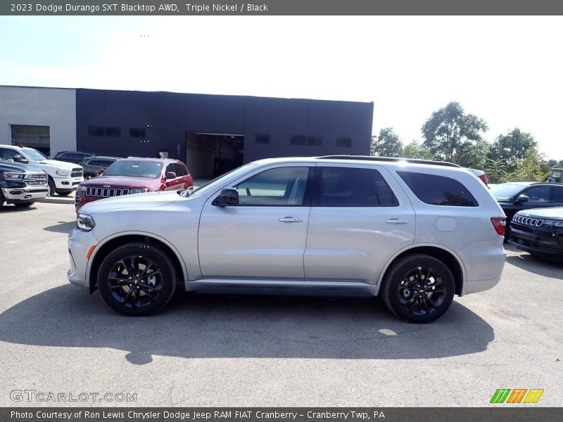 Triple Nickel / Black 2023 Dodge Durango SXT Blacktop AWD