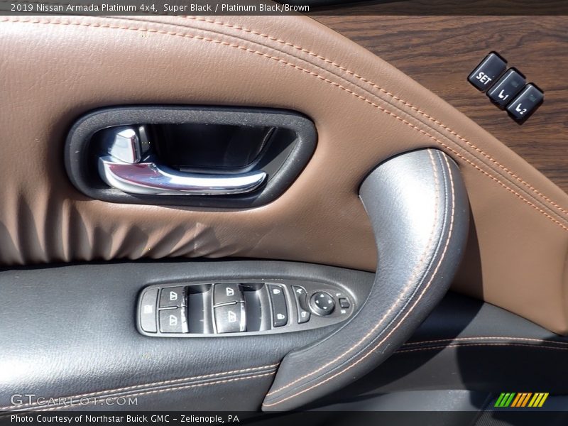 Door Panel of 2019 Armada Platinum 4x4