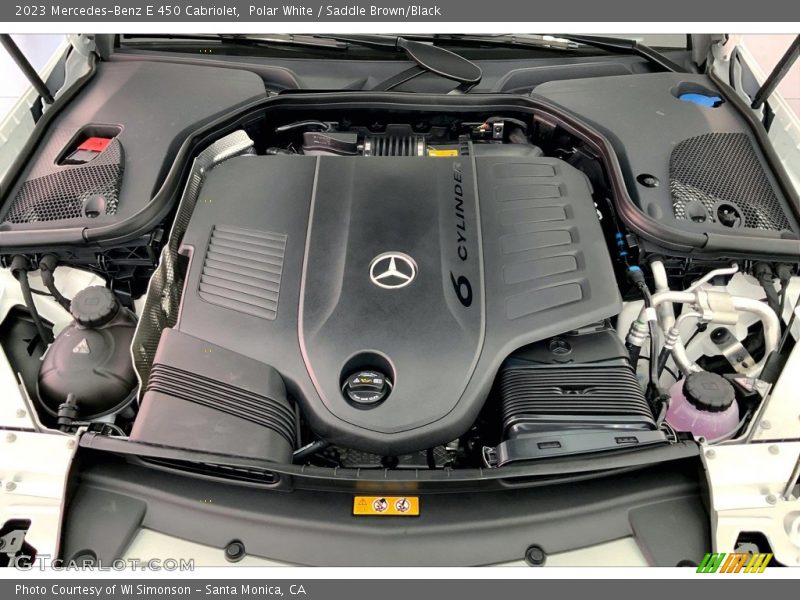  2023 E 450 Cabriolet Engine - 3.0 Liter Turbocharged DOHC 24-Valve VVT Inline 6 Cylinder w/EQ Boost