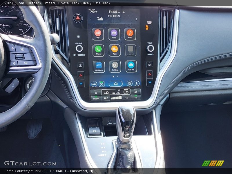 Controls of 2024 Outback Limited