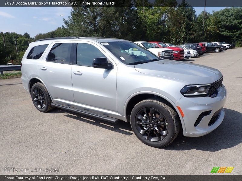 Front 3/4 View of 2023 Durango SXT Blacktop AWD