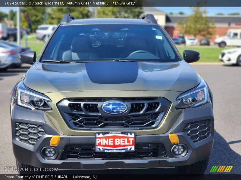 Autumn Green Metallic / Titanium Gray 2024 Subaru Outback Wilderness