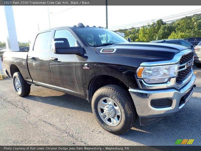 Black / Black 2023 Ram 2500 Tradesman Crew Cab 4x4
