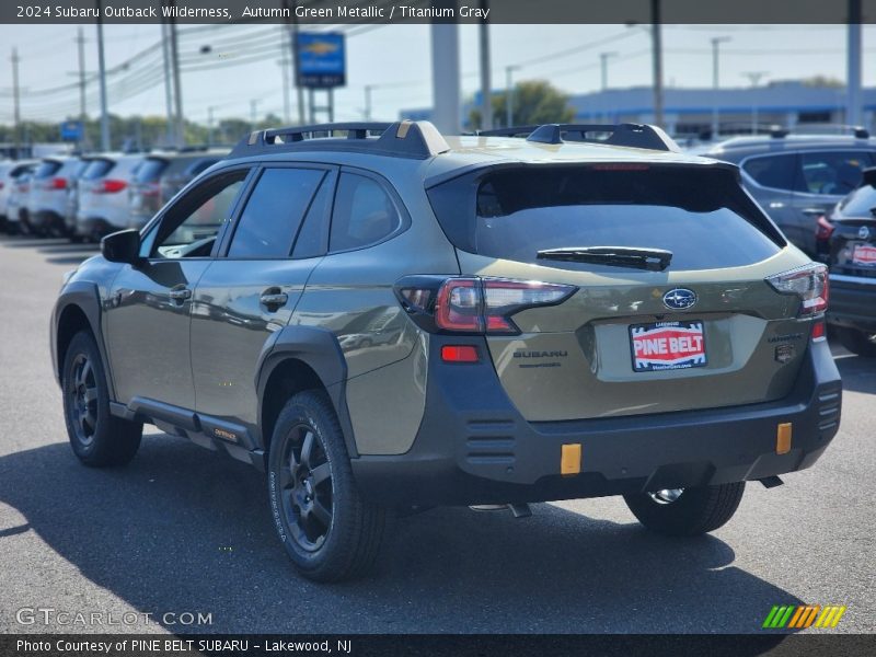 Autumn Green Metallic / Titanium Gray 2024 Subaru Outback Wilderness