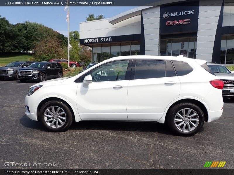 Summit White / Light Neutral 2019 Buick Envision Essence AWD