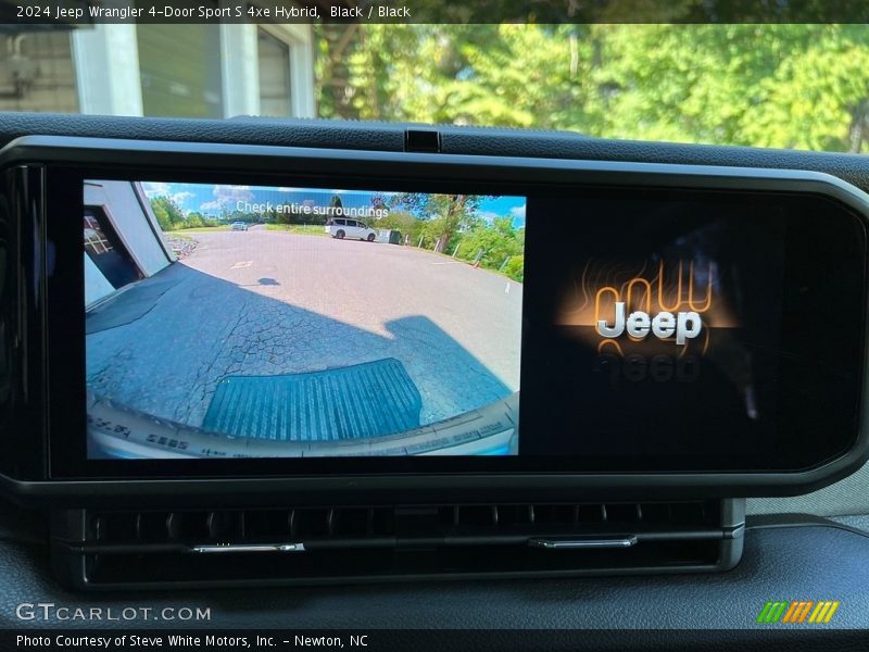 Controls of 2024 Wrangler 4-Door Sport S 4xe Hybrid