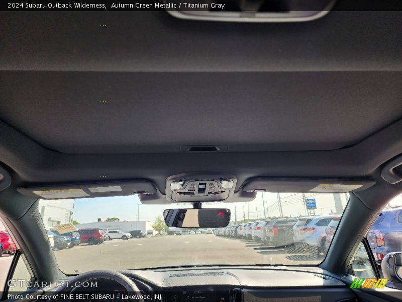Autumn Green Metallic / Titanium Gray 2024 Subaru Outback Wilderness