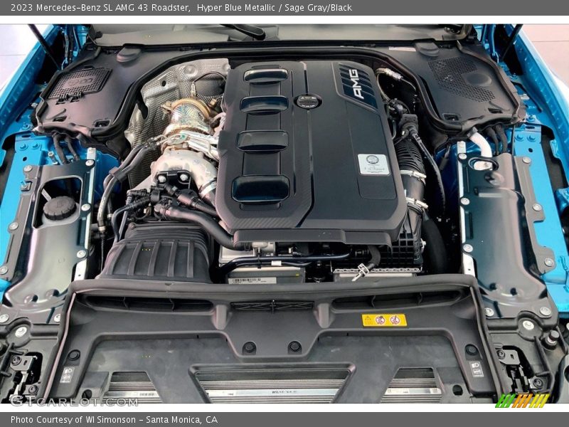  2023 SL AMG 43 Roadster Engine - 2.0 Liter AMG Turbocharged DOHC 16-Valve VVT 4 Cylinder