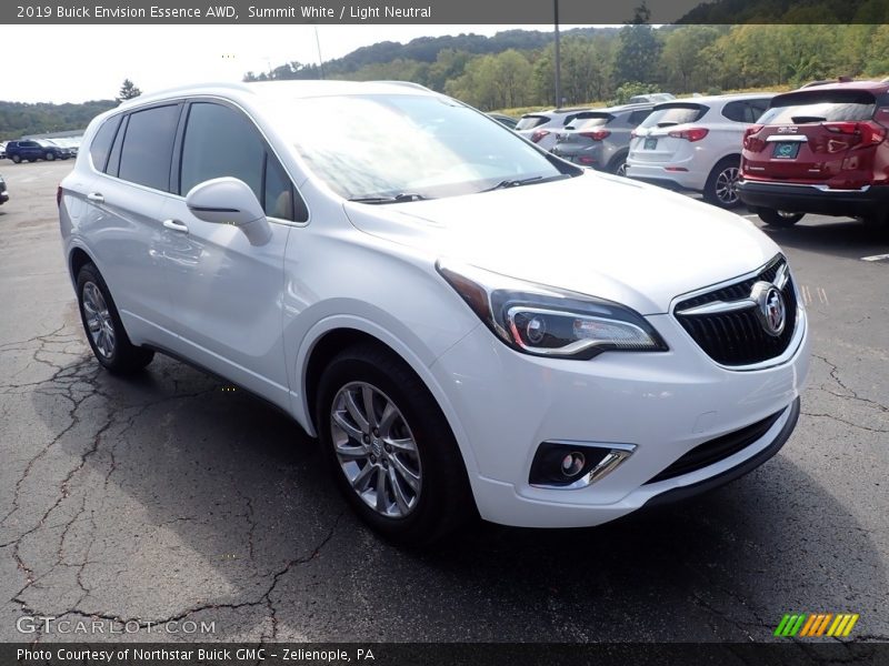 Summit White / Light Neutral 2019 Buick Envision Essence AWD