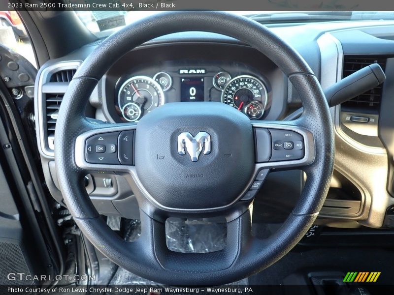 Black / Black 2023 Ram 2500 Tradesman Crew Cab 4x4