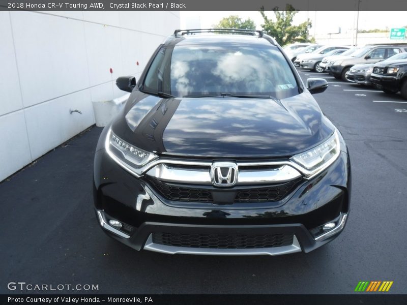 Crystal Black Pearl / Black 2018 Honda CR-V Touring AWD