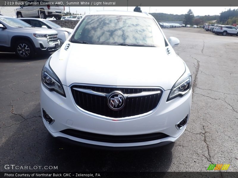 Summit White / Light Neutral 2019 Buick Envision Essence AWD