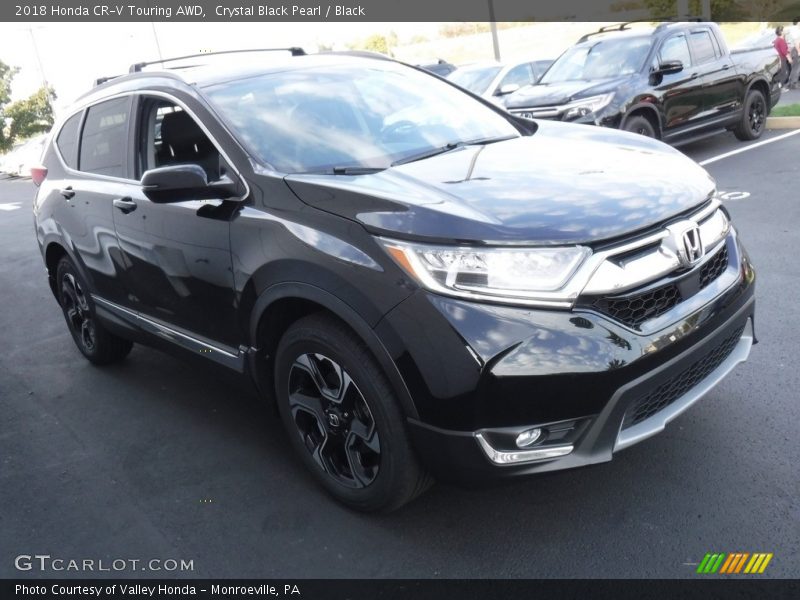 Crystal Black Pearl / Black 2018 Honda CR-V Touring AWD