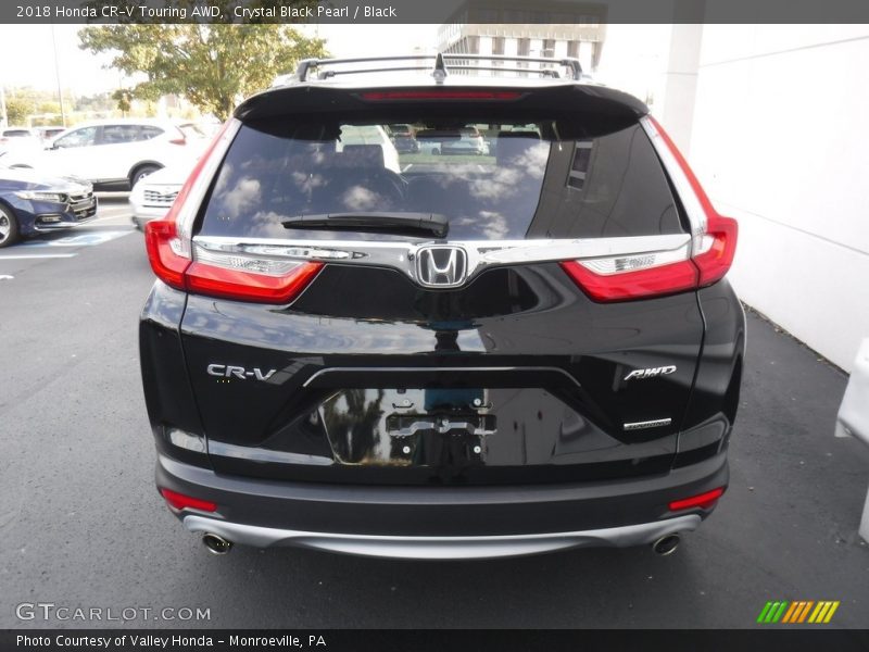 Crystal Black Pearl / Black 2018 Honda CR-V Touring AWD