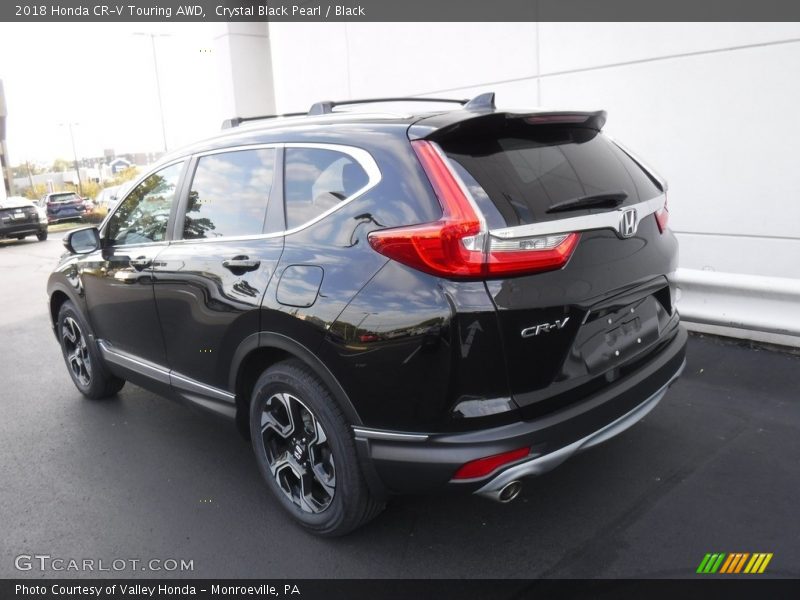Crystal Black Pearl / Black 2018 Honda CR-V Touring AWD