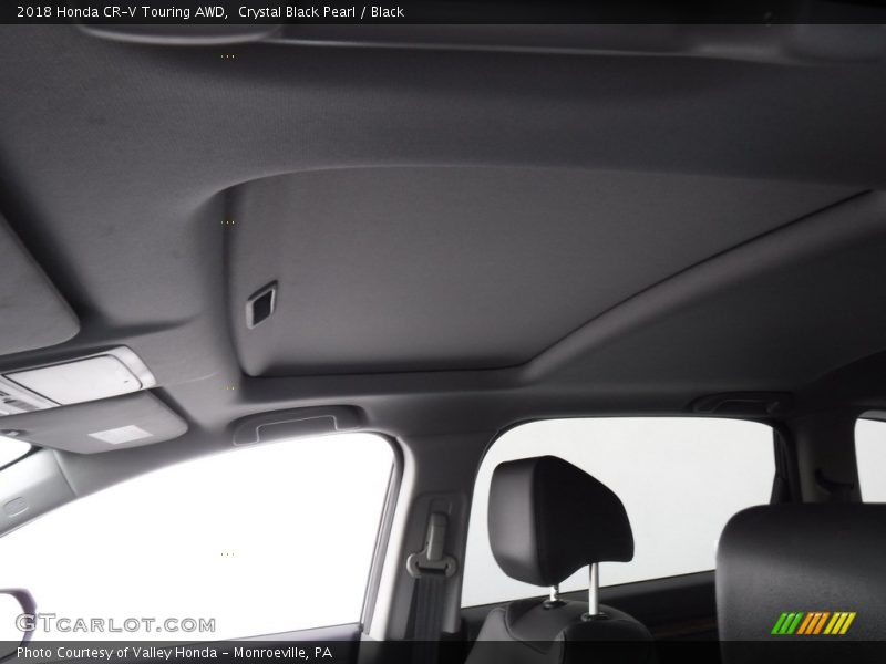 Crystal Black Pearl / Black 2018 Honda CR-V Touring AWD