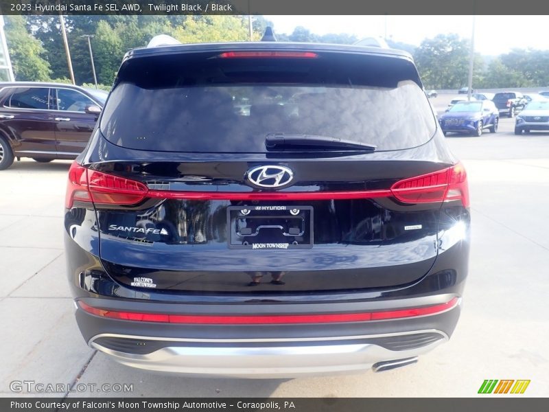 Twilight Black / Black 2023 Hyundai Santa Fe SEL AWD