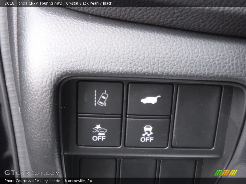 Crystal Black Pearl / Black 2018 Honda CR-V Touring AWD