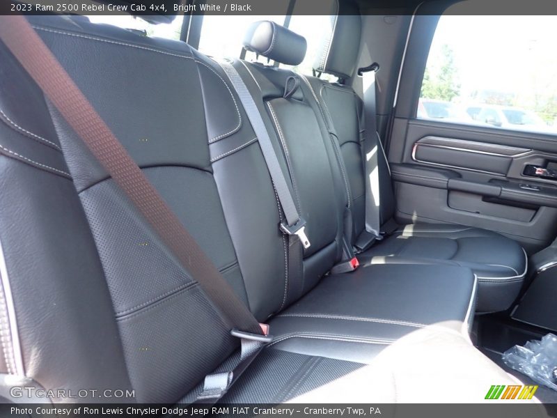 Bright White / Black 2023 Ram 2500 Rebel Crew Cab 4x4