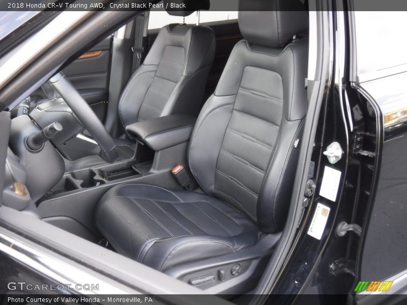 Crystal Black Pearl / Black 2018 Honda CR-V Touring AWD