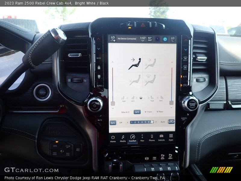 Controls of 2023 2500 Rebel Crew Cab 4x4