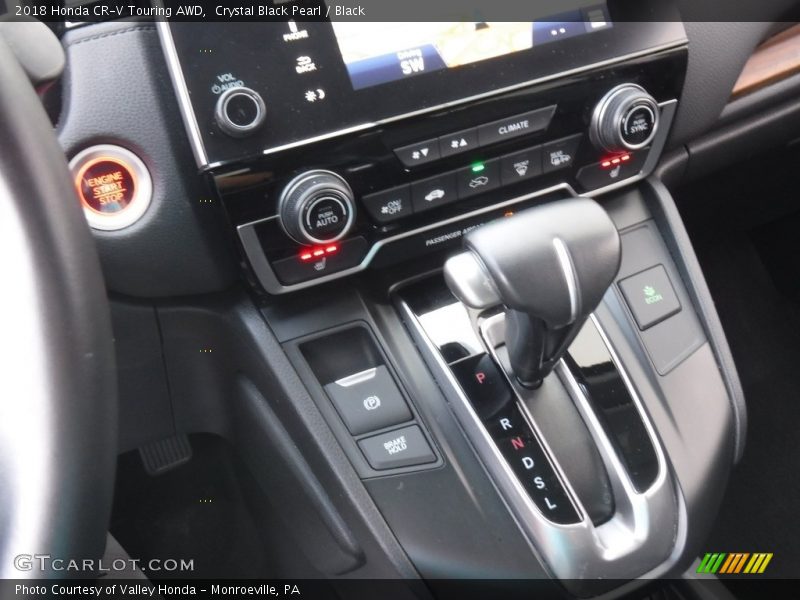 Crystal Black Pearl / Black 2018 Honda CR-V Touring AWD