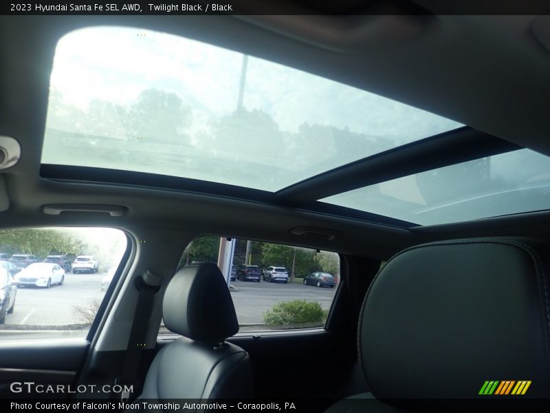 Twilight Black / Black 2023 Hyundai Santa Fe SEL AWD