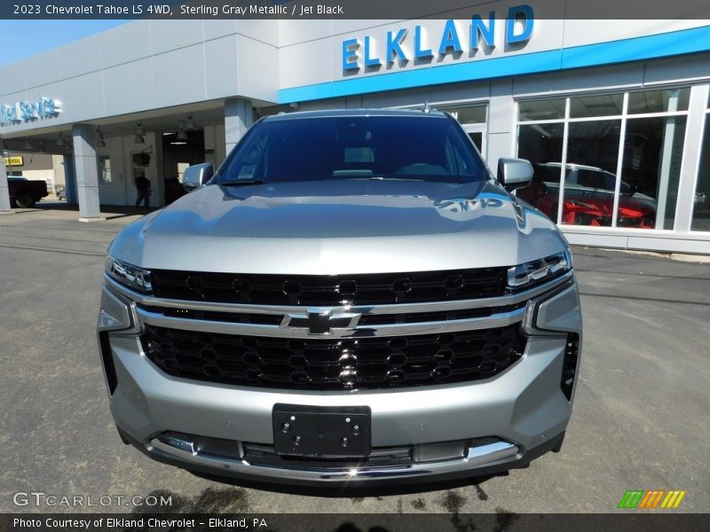 Sterling Gray Metallic / Jet Black 2023 Chevrolet Tahoe LS 4WD