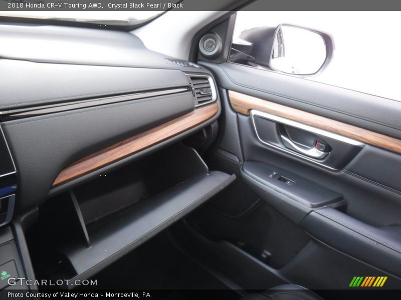 Crystal Black Pearl / Black 2018 Honda CR-V Touring AWD