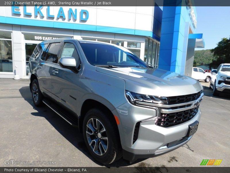 Sterling Gray Metallic / Jet Black 2023 Chevrolet Tahoe LS 4WD